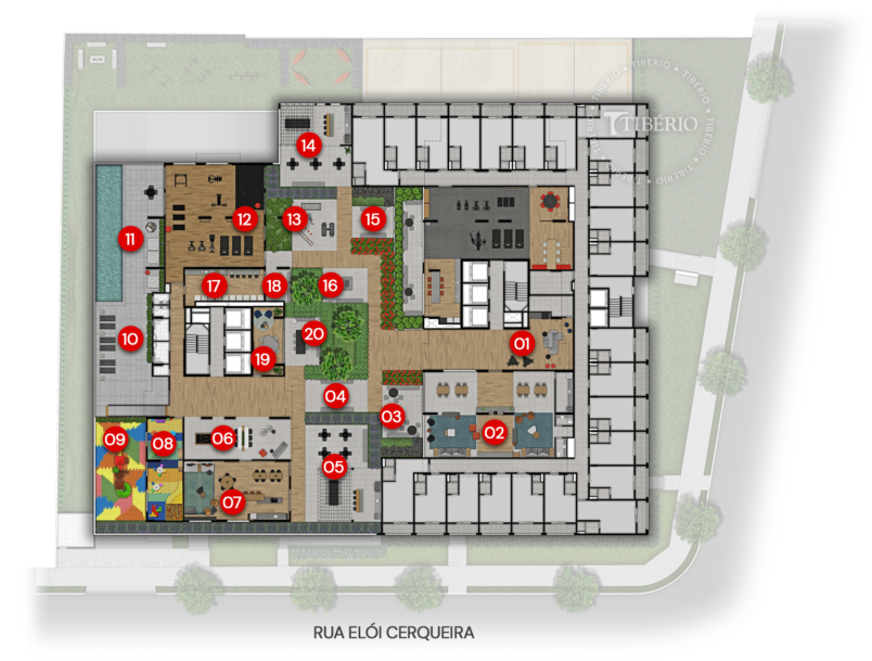 Implantação do quinto pavimento do Max Belém